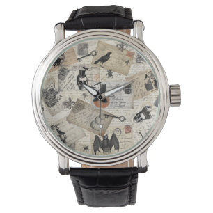 Modern vintage Halloween postcards Watch