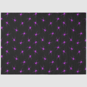 Modern Vintage Halloween Purple Spider Tissue Paper