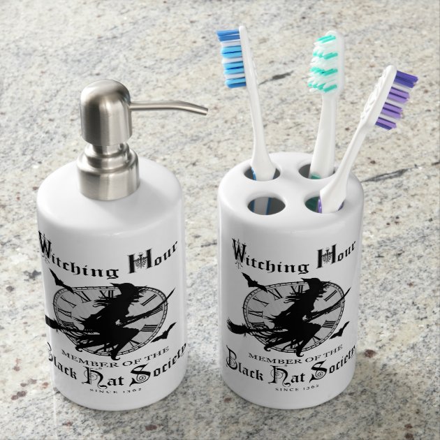A Horn Countertop Soap Dispensers Made Soap Dispensers And Tooth Brush Holder 