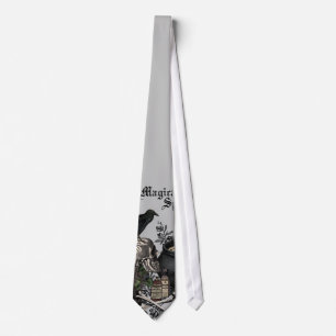 Modern vintage Halloween WITCHES BREW Neck Tie