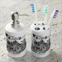 modern vintage haunted mansion bathroom set modern vintage haunted mansion bathroom set