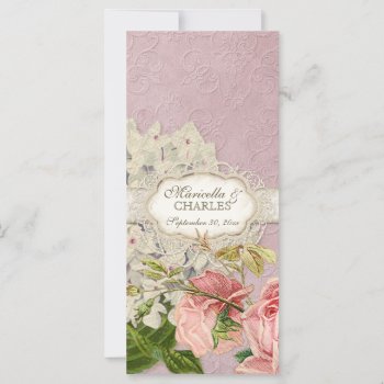 Modern Vintage Lace Tea Stained Hydrangea N Roses by VintageWeddings at Zazzle