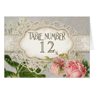 Modern Vintage Lace Tea Stained Hydrangea n Roses Cards