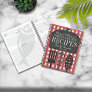 Modern Vintage Personalized Recipe Notebook