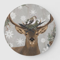 modern vintage rustic woodland winter