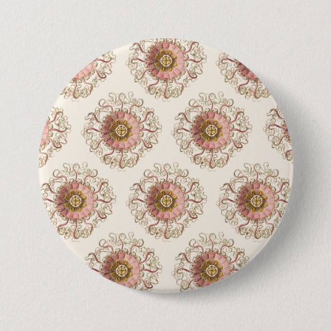 Modern Vintage Seashell Button (Front)