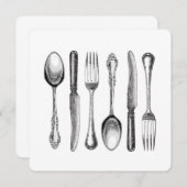 modern vintage silverware (Front/Back)