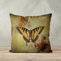 Modern Vintage Swallowtail Butterfly