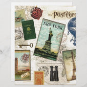 Modern vintage travel (Front/Back)