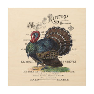 modern vintage Turkey Wood Wall Art