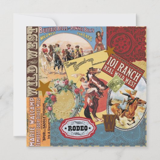 modern vintage western cowgirl (Front)