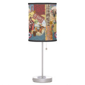 modern vintage western cowgirl table lamp (Left)