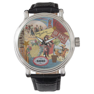 modern vintage western cowgirl watch