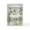 Modern vintage winter garden greeting card