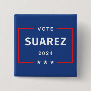 Modern Vote Francis Suarez 2024 Stars Box Dark Button