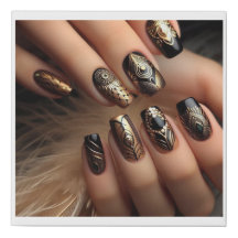 Modern Wall Art for Nail Art & Bags