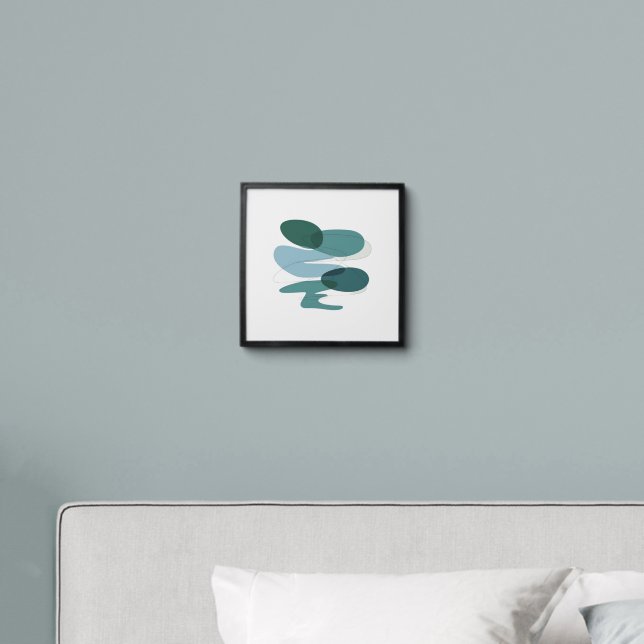 Modern Wall Art Peel And Stick Photo Tile (Bedroom)