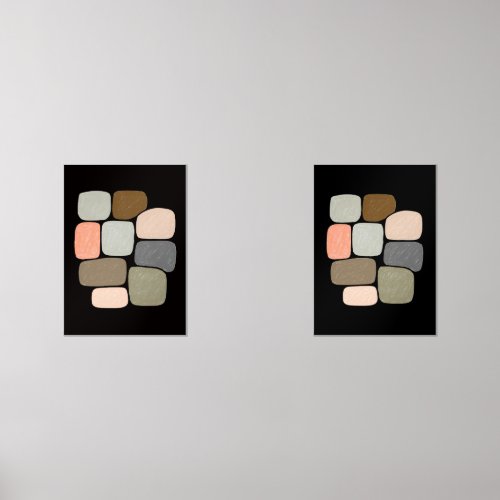 Modern wall art poster sets