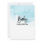 Modern Watercolor Blue BOY Oh BOY Baby Shower