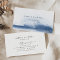 Modern Watercolor | Blue Business Card