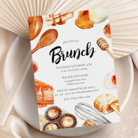 Modern Watercolor Brunch Party