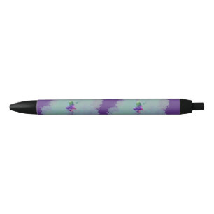 Modern Watercolor Christmas colorful Pine Tree Pen
