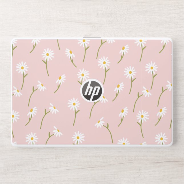Modern Watercolor Floral Botanical Flowers   HP Laptop Skin (Front)