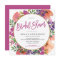 MODERN WATERCOLOR FLORAL bridal shower invitation