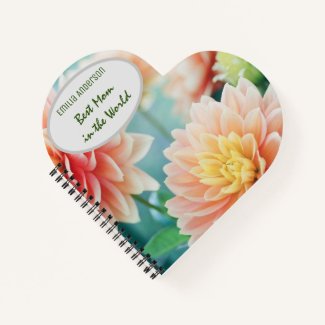 Modern watercolor floral colored elegant