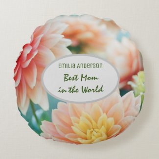 Modern watercolor floral colored elegant