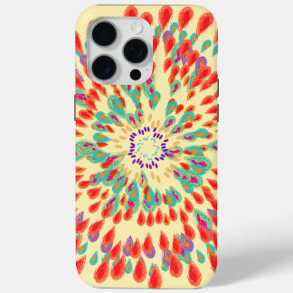 Modern Watercolor Floral Pattern iPhone 15 Pro Max Case