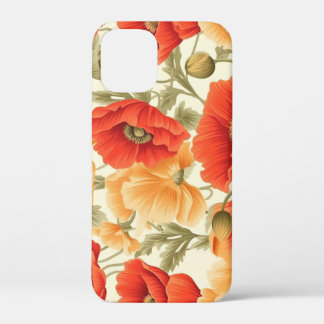 Modern Watercolor Flowers iPhone 12 Mini Case