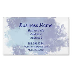 Modern Watercolor Minimal Modern Simple Business C Business Card Magnet