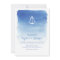 Modern watercolor nautical anchor beach wedding