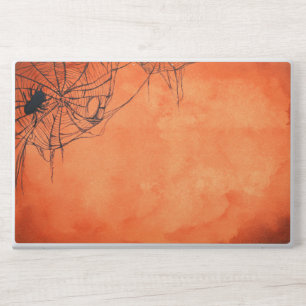 Modern Watercolor Painting of Spider Halloween HP Laptop Skin