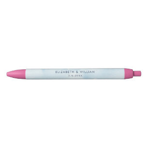Modern Watercolor Pattern Wedding Favor Pen