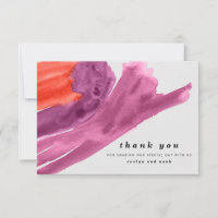 Modern Watercolor Purple