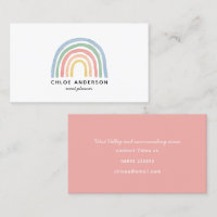 Modern watercolor rainbow cute colorful