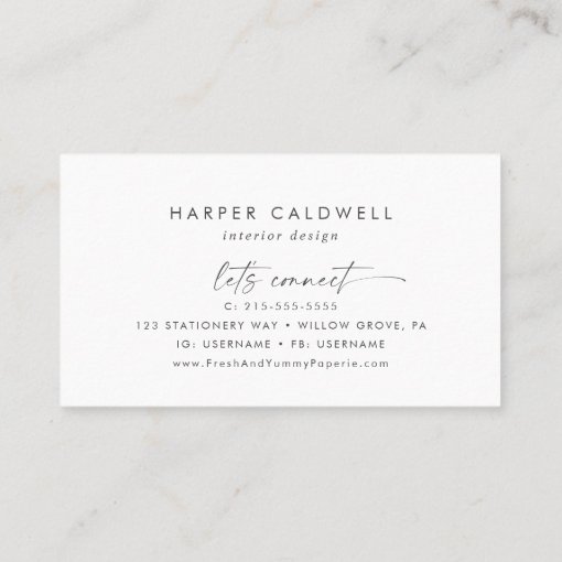 Modern Watercolor | Teal Business Card | Zazzle