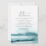 Modern Watercolor | Teal Let's Celebrate Invitation