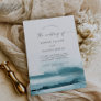 Modern Watercolor | Teal The Wedding Of Invitation