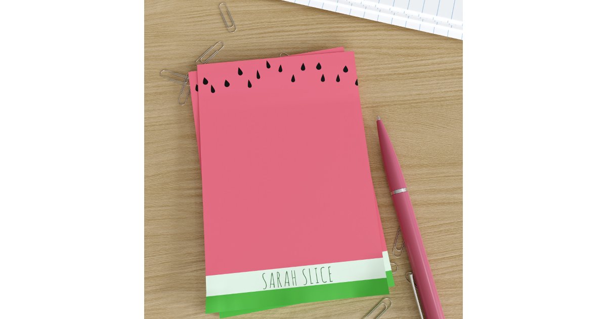 Modern Watermelon Cute Pink 4