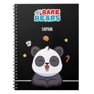 Modern We bare Bears Panda Kids Note Book