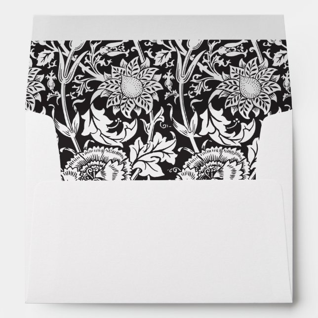 Modern We Do Script Wedding Envelope (Back (Bottom))