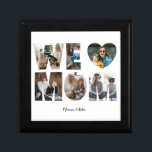 Modern WE LOVE MOM Photo Collage Gift For Mom Gift Box<br><div class="desc">Typography MOM photo collage for mom features 6treasured photos of you and your Mom.
Personalize with her children's names.
Perfect for Mother's Day,  birthdays,  or any other occasion.</div>