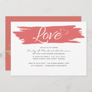 Modern Wedding Anniversary Invites - ANY MILESTONE