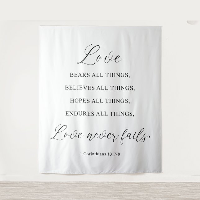 Modern Wedding Banner Backdrop (Front)