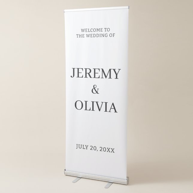 Modern Wedding Banner Engagement Party decor (3/4)