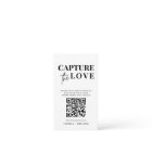 Modern Wedding Capture the love Qr Code