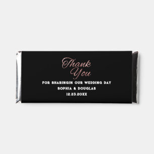 Modern Wedding Chocolate Baby Shower Girthday Gift Hershey Bar Favors